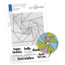Altenew Linear Spiral Stamp Set