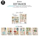 Vintage Tags DIY Block Mini 24 Bogen 74x105mm
