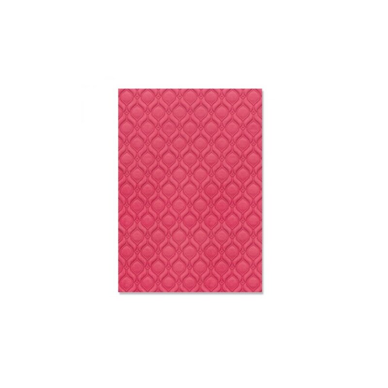Sizzix 3D Textured Impressions A5 Embossing Folder Ornate Repeat by S ...