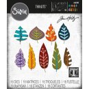 Sizzix Thinlits Die Set 18PK Artsy Leaves by Tim Holtz