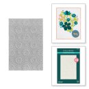 Spellbinders MANDALA BLOOMS 3D EMBOSSING FOLDER FROM THE SEALED FOR SUMMER COLLECTION