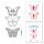 Spellbinders Layered Butterfly Etched Dies