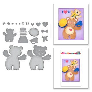 Spellbinders Bear Hugs Cutting Dies