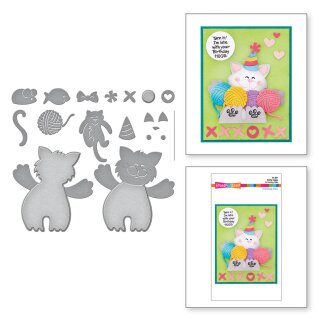 Spellbinders Kitty Hugs Cutting Dies