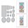 Spellbinders Frans Frames Cutting Dies