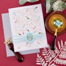 Spellbinders De-light-ful Christmas Glimmer Hot Foil Plate & Die Set