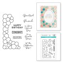 Spellbinders Party Balloon Garland Clear Stamp