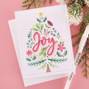 Spellbinders LLayered Joy Tree Stencils Schablone