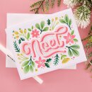 Spellbinders Layered Noel Foliage Stencils