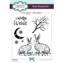 Designer Boutique Clear Stamp A6 Moonlit Hares