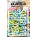 Stamp Set A7 Amour
