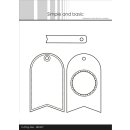 Stanzschablonen Cute Tags Cutting Dies