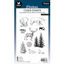 Winter Animals Christmas Essentials Clear Stamps