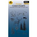 Winter Animals Christmas Essentials Clear Stamps