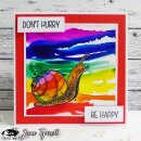 Clear-Stamp Don’t Hurry Be Happy Stamp Set