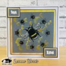 Clear-Stamp Bee Happy Stamp Set