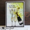 Clear-Stamp Anyone For Bubbles? Stamp & Die Set