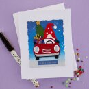 Spellbinders Gnome Drive Holiday Etched Dies