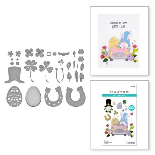 Spellbinders GNOME DRIVE SPRING ETCHED DIES