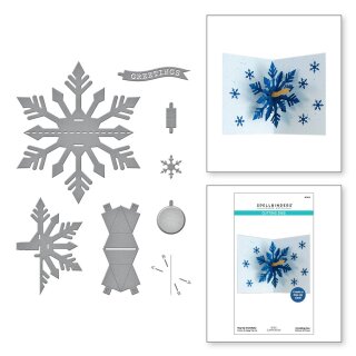 Spellbinders Pop-Up Snowflake Etched Dies
