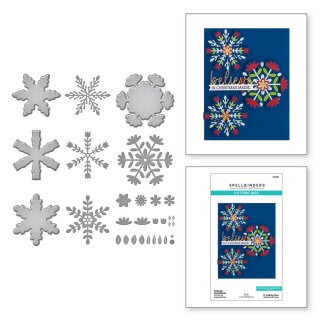 Spellbinders Delicate Snowflakes Etched Dies
