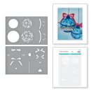 Spellbinders Snowflake Ornaments Stencil