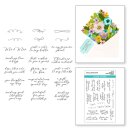 ENVELOPE OF WONDER SENTIMENTS CLEAR STAMP SET FROM THE...