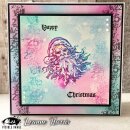 Clear-Stamp Distressed Christmas Stamp Set