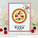 Pizza My Heart Clear Stamps