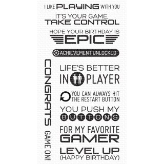 Level Up Clear Stamps