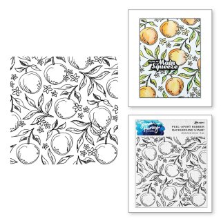 Simon Hurley CITRUS RUBBER CLING STAMP