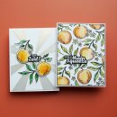 Simon Hurley CITRUS RUBBER CLING STAMP