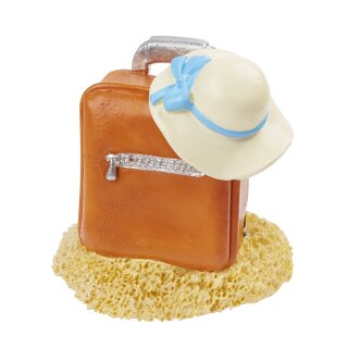 Reisekoffer mit Hut 4cm