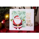 Sizzix Thinlits Die Set 49PK - Santa Greetings, Colorize by Tim Holtz