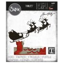 Sizzix Thinlits Die Set 8PK - Reindeer Sleigh by Tim Holtz