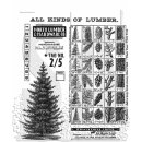 Tim Holtz Rubber Stamps Winter Woodlands