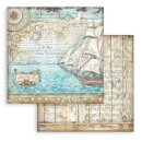 Stamperia Songs of the Sea 12x12 Inch Paper Pack