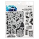 Simon Hurley Ranger Clint Mount Rubber Stamps Winter Things