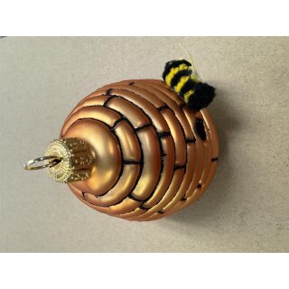 Weihnachtsbaumhänger Bienenkorb 7cm