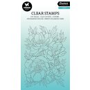 Peonies Essentials Clear Stamps 93x136x3mm