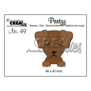 Stanzschablone Hund 46x45mm