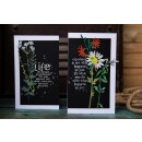 Sizzix Thinlits Die Set 6PK Vault Wildflowers  by Tim Holtz