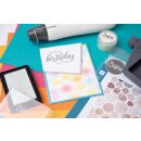 Sizzix Clear Stamp Set Cosmopolitan, Ecliptic by Stacey Park
