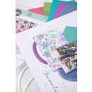 Sizzix Clear Stamp Set  Cosmopolitan, Petals by Stacey Park