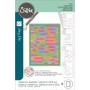 Sizzix A6 Layered Stencils 4PK Cosmopolitan, Downtown by Stacey Park