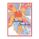 Sizzix A6 Layered Stencils 4PK Cosmopolitan, Floral Impressions by Stacey Park