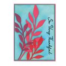 Sizzix A6 Layered Stencils 4PK Cosmopolitan, Frond by...