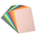 Sizzix Surfacez Cardstock, 10 Electic Colors a 6 Sheets