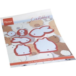 Creatable Bunnies 71x73mm