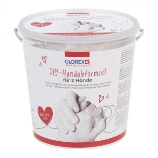 Glorex Glückliche Momente festhalten, Abformset Hände